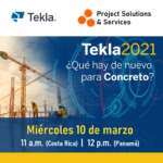 Webinar Tekla 2021 para Concreto